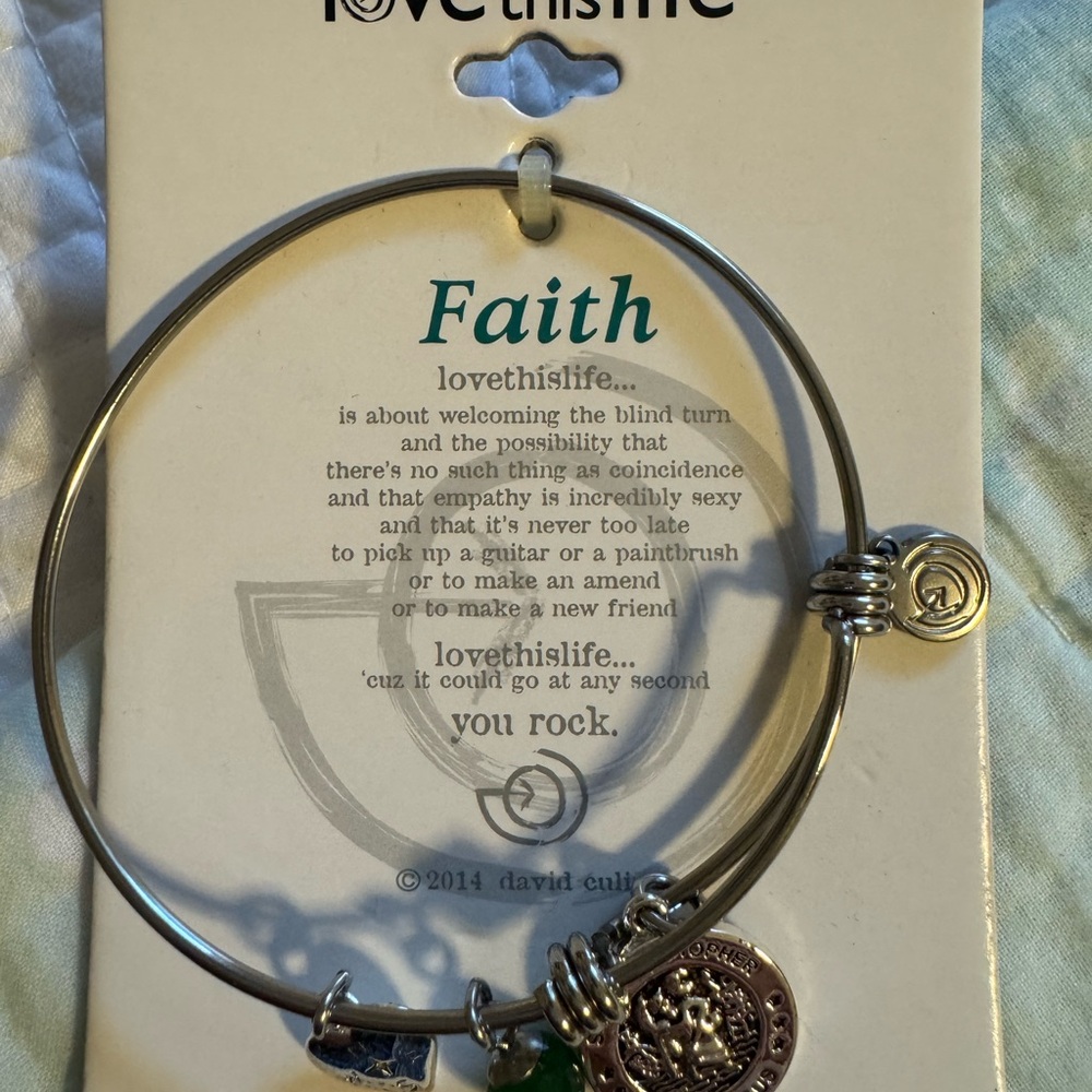LovethisLife Silver Charm Bracelet